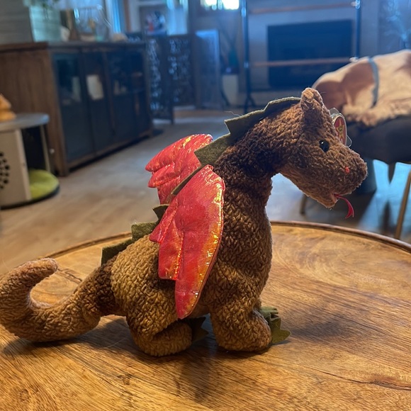Ty Beanie Baby -1998 “Scorch” the Dragon Vintage NWT!! - Picture 3 of 14